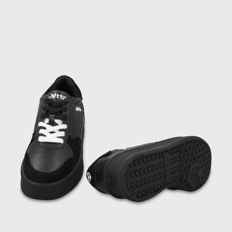 ZAPATILLA PLATAFORMA NEGRA MUJER 67313 - 7