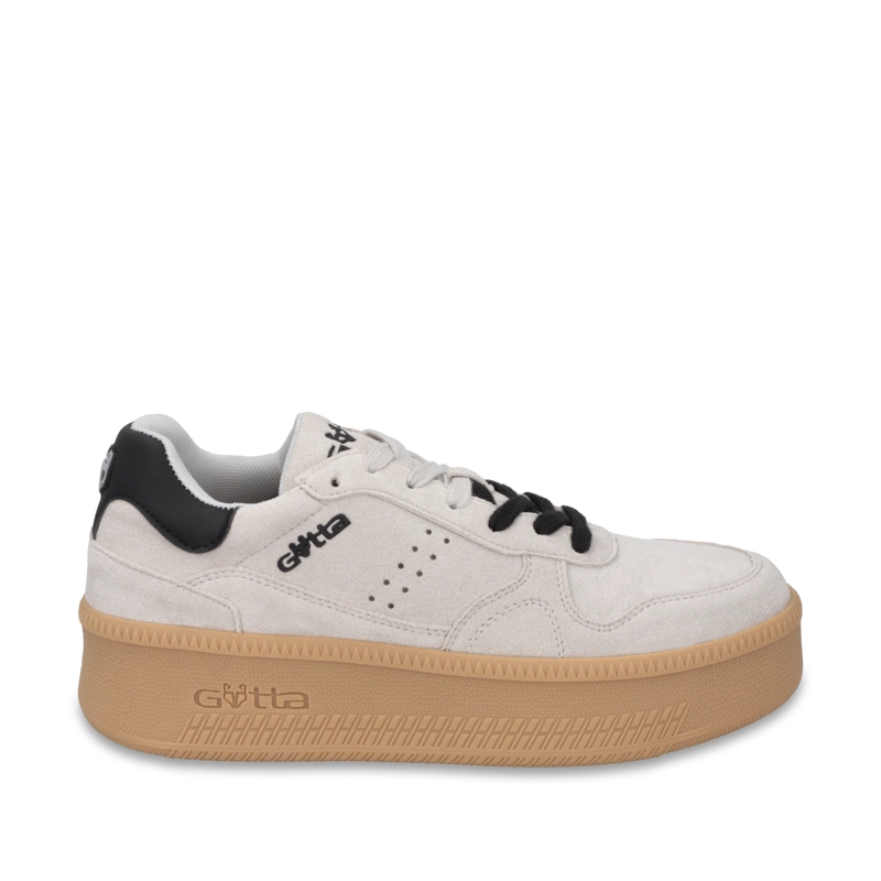 ZAPATILLA PLATAFORMA GRIS MUJER 67313 - 1