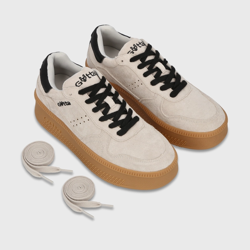 ZAPATILLA PLATAFORMA GRIS MUJER 67313 - 3