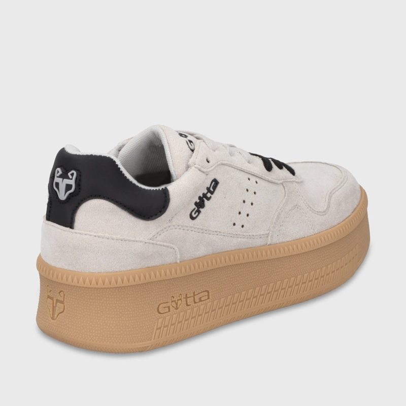 ZAPATILLA PLATAFORMA GRIS MUJER 67313 - 5