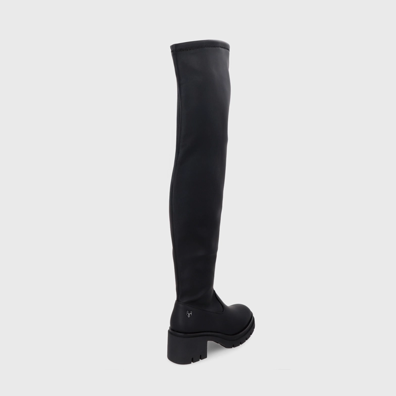 BOTA TACO NEGRA MUJER 46204 - 5