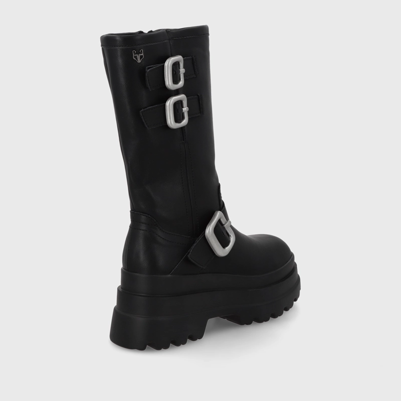 BOTA PLATAFORMA NEGRA MUJER 36037 - 5