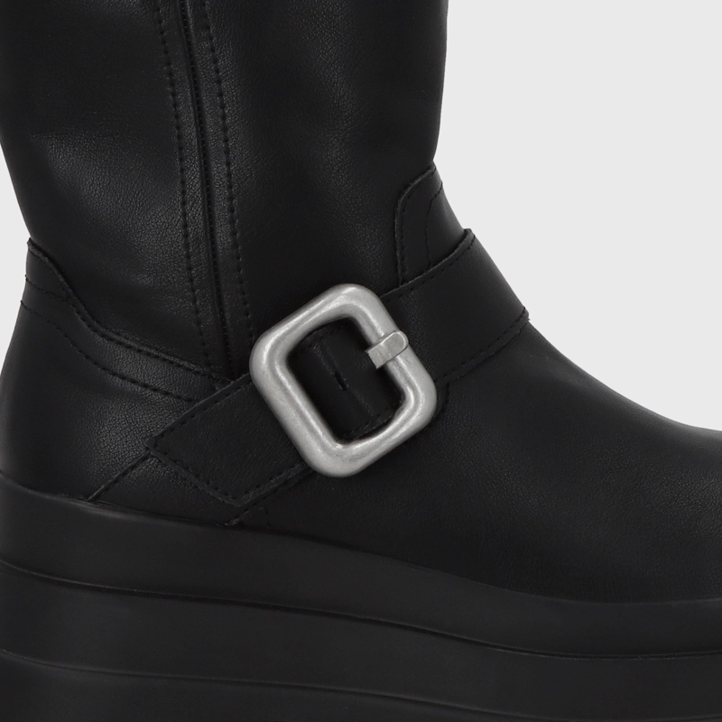 BOTA PLATAFORMA NEGRA MUJER 36037 - 6