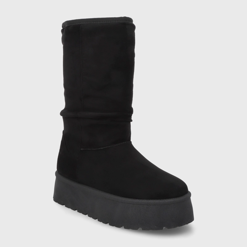 BOTA PLATAFORMA NEGRA MUJER 48114 - 2