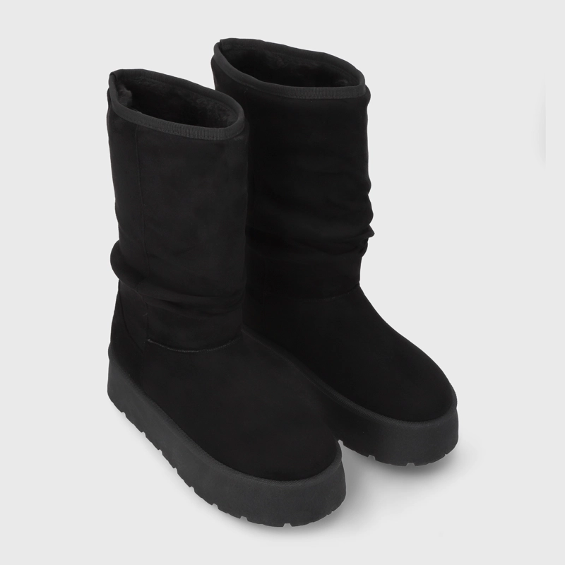 BOTA PLATAFORMA NEGRA MUJER 48114 - 3