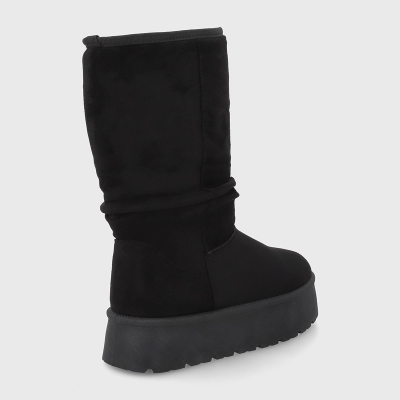 BOTA PLATAFORMA NEGRA MUJER 48114 - 5