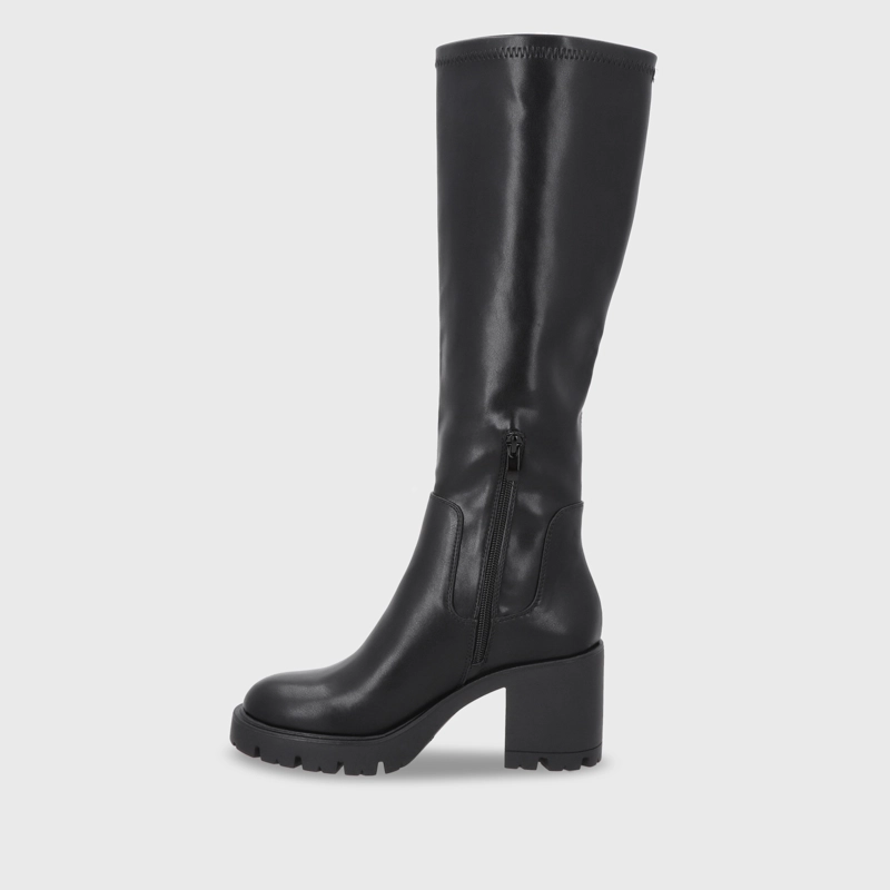 BOTA TACO NEGRA MUJER 56060 - 4