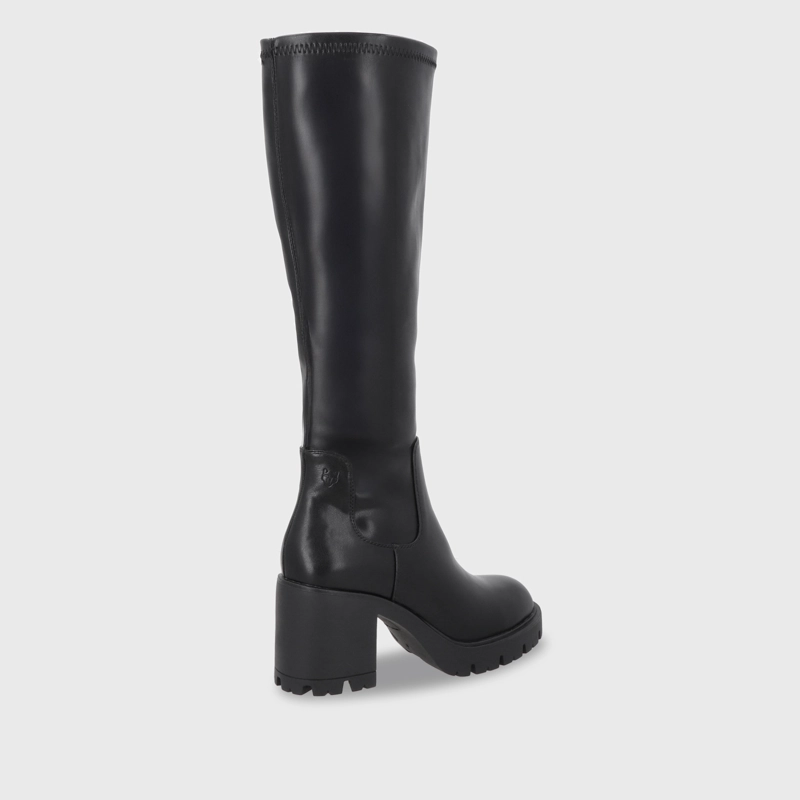 BOTA TACO NEGRA MUJER 56060 - 5