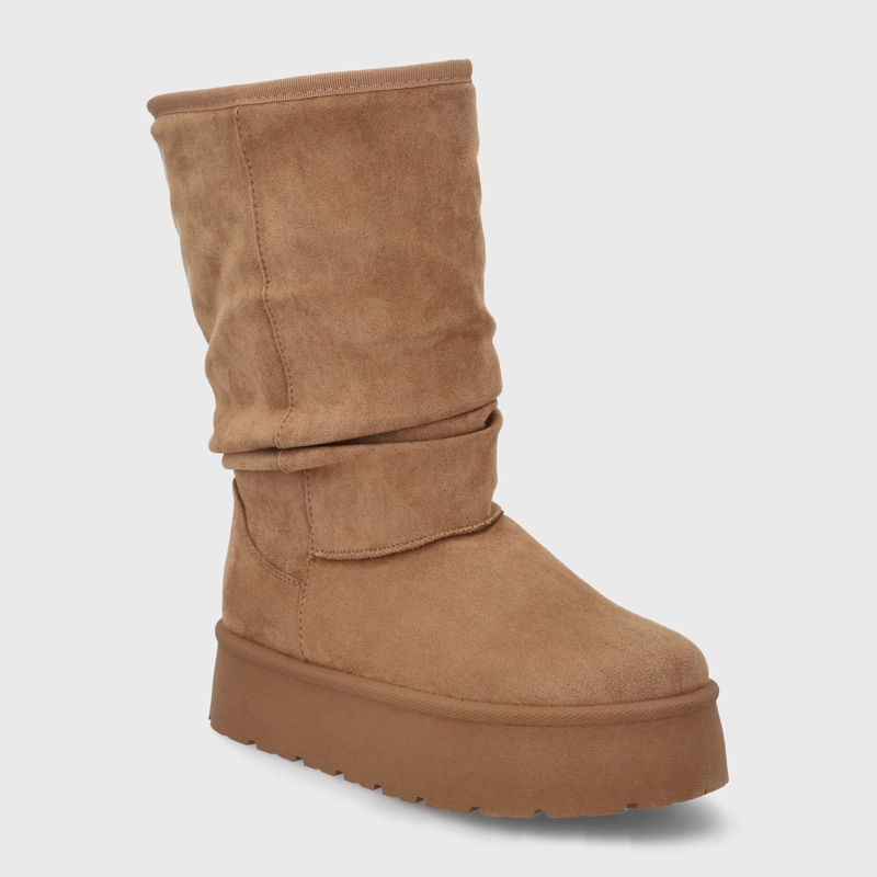 BOTA PLATAFORMA CAMEL MUJER 48114 - 2