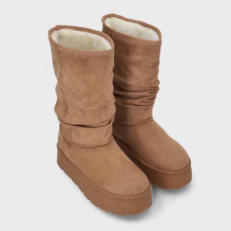 BOTA PLATAFORMA CAMEL MUJER 48114 - 3