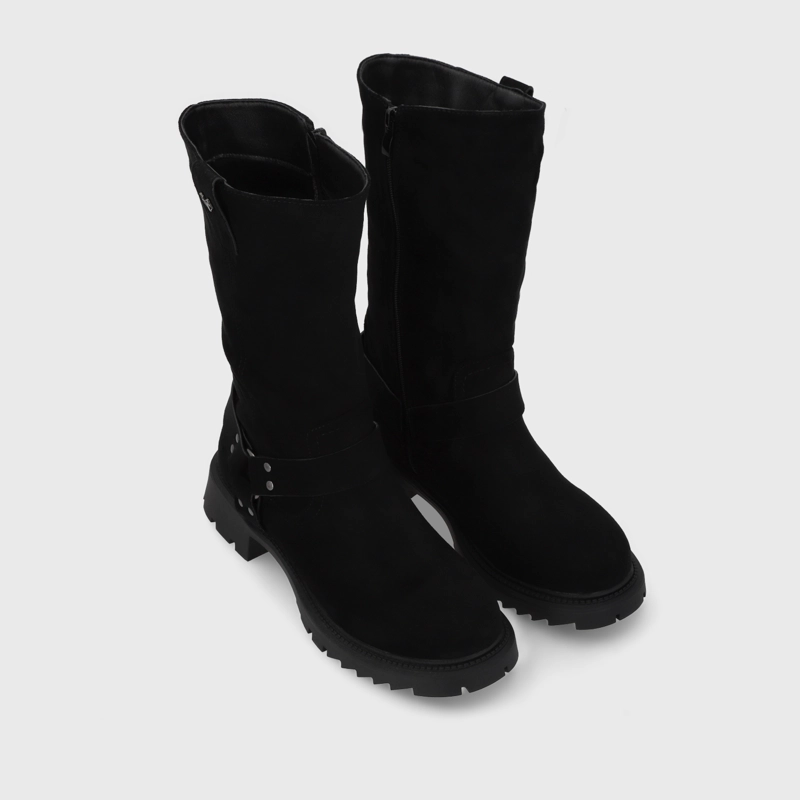BOTA TACO NEGRA MUJER 55331 - 3