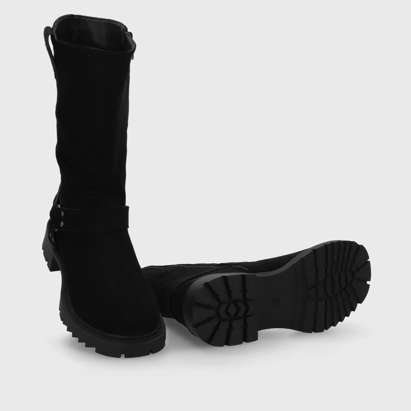 BOTA TACO NEGRA MUJER 55331 - 7