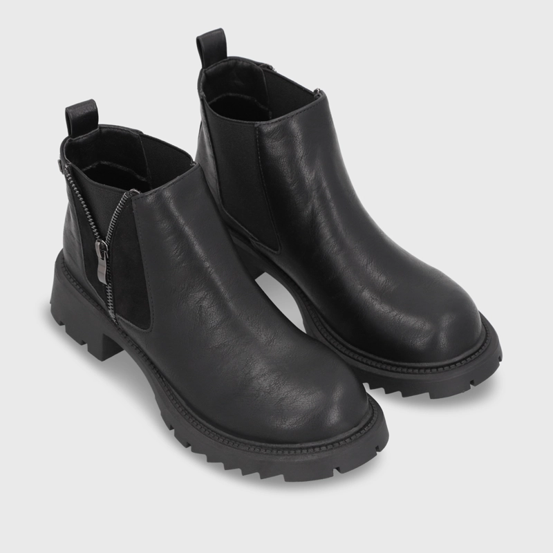 BOTIN TACO NEGRO MUJER 55330 - 3
