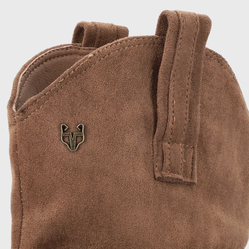 BOTA TACO CAMEL MUJER 53781 - 6