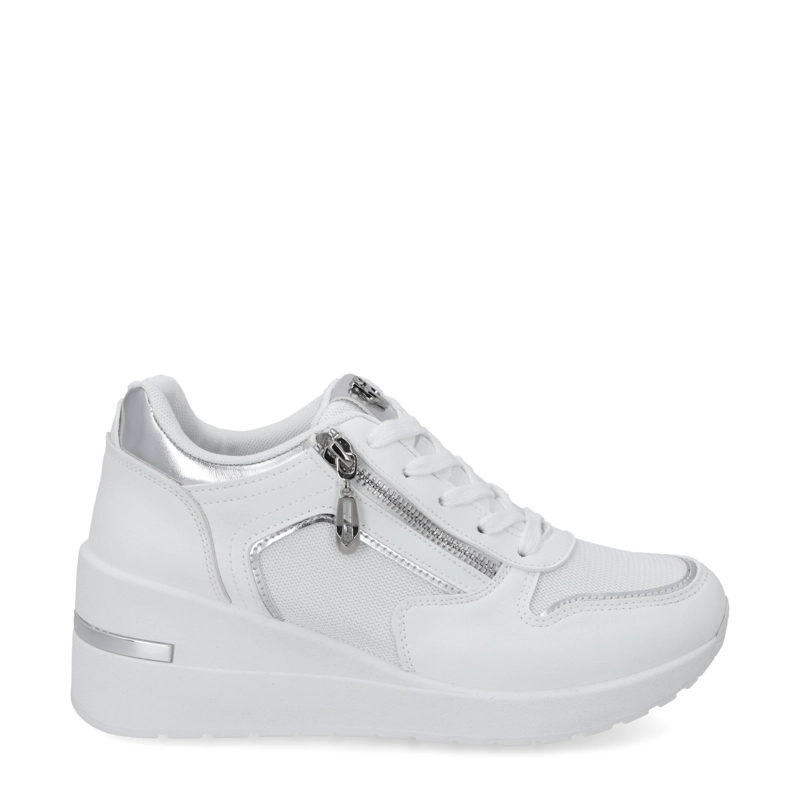 ZAPATILLA PLATAFORMA BLANCA  MUJER 58040 - 1