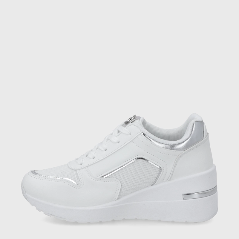 ZAPATILLA PLATAFORMA BLANCA  MUJER 58040 - 4