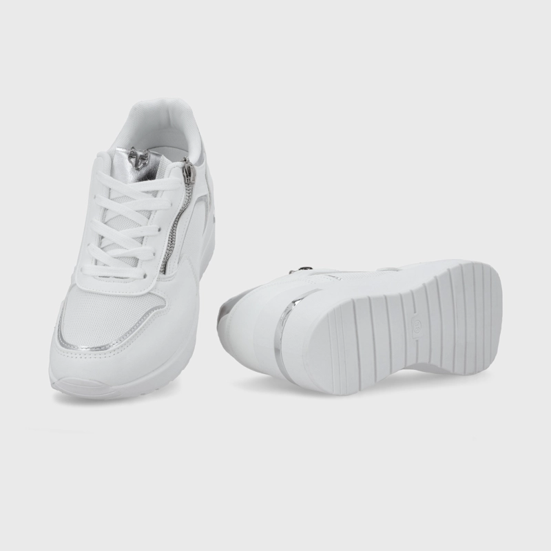 ZAPATILLA PLATAFORMA BLANCA  MUJER 58040 - 7