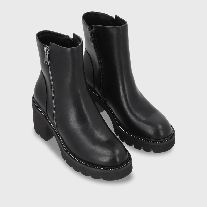 BOTIN TACO NEGRO MUJER 56020 - 3