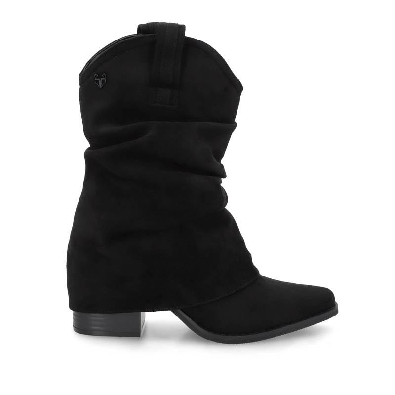 BOTA TACO NEGRA MUJER 53781 - 1