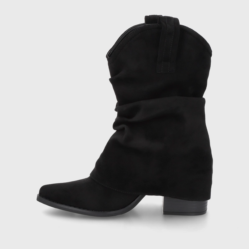 BOTA TACO NEGRA MUJER 53781 - 4