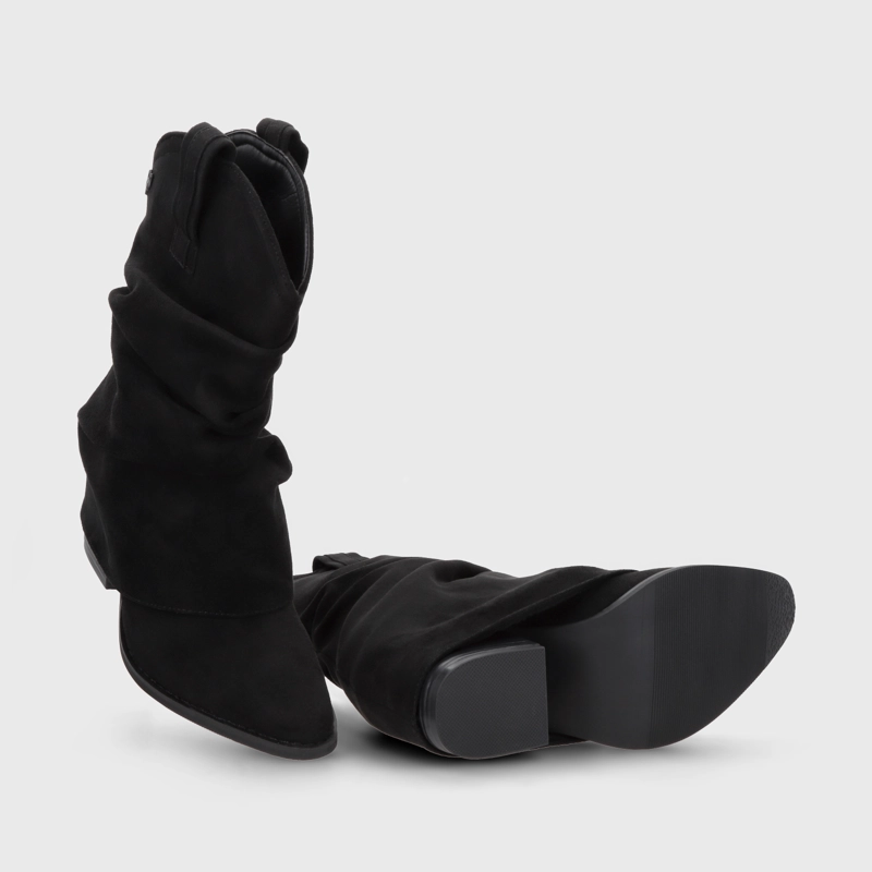 BOTA TACO NEGRA MUJER 53781 - 7