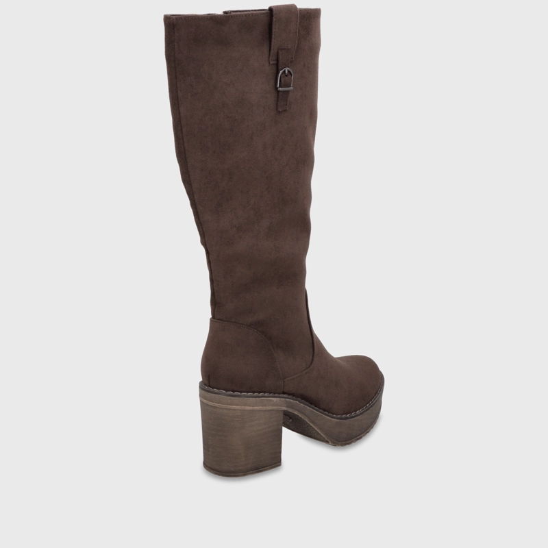 BOTA PLATAFORMA CAFE  MUJER 1350132 - 5