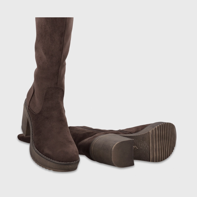BOTA PLATAFORMA CAFE  MUJER 1350132 - 7