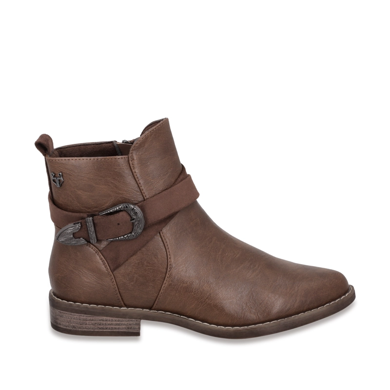 BOTIN PLANO CAFE  MUJER 1756032 - 1