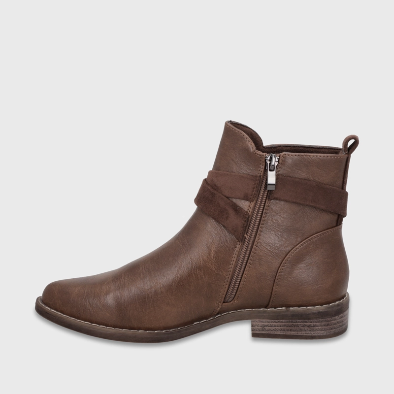 BOTIN PLANO CAFE  MUJER 1756032 - 3
