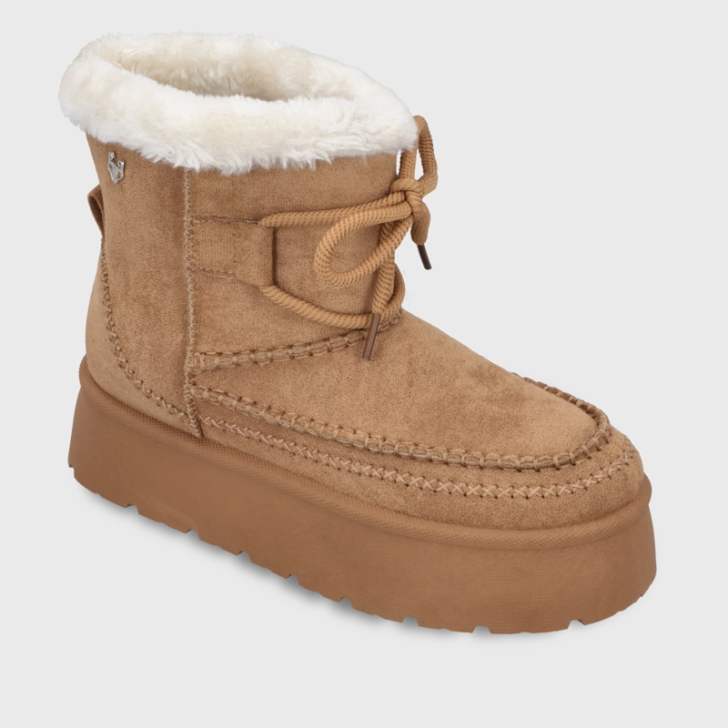 BOTIN PLATAFORMA BEIGE MUJER 4811508 - 2