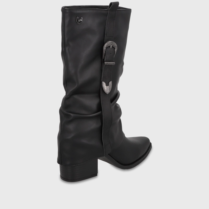 BOTA TACO NEGRO MUJER 5378401 - 5