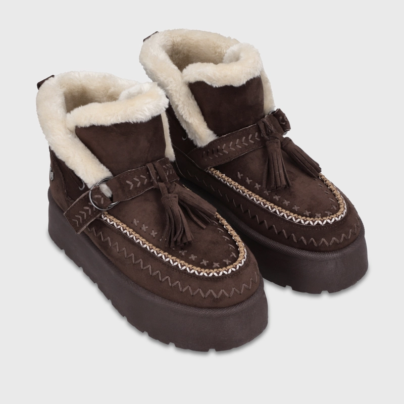 BOTIN PLATAFORMA CAFE  MUJER 4811753 - 3