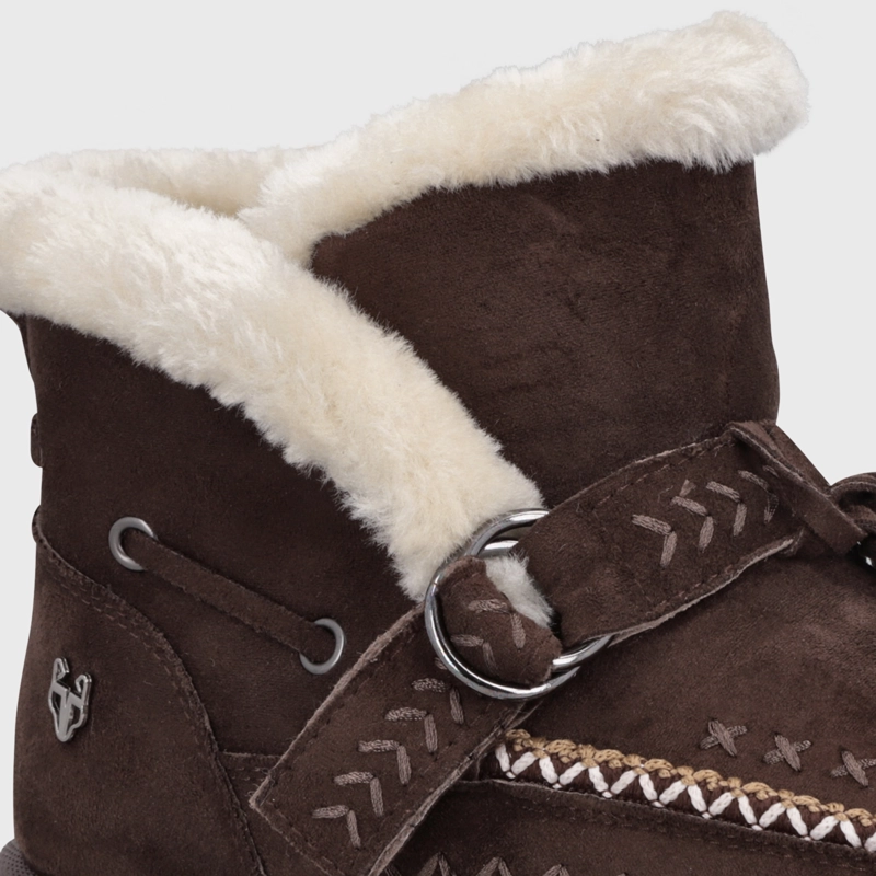 BOTIN PLATAFORMA CAFE  MUJER 4811753 - 6