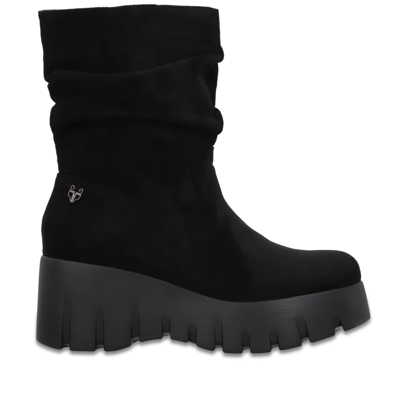 BOTIN PLATAFORMA NEGRO MUJER 6589001 - 1