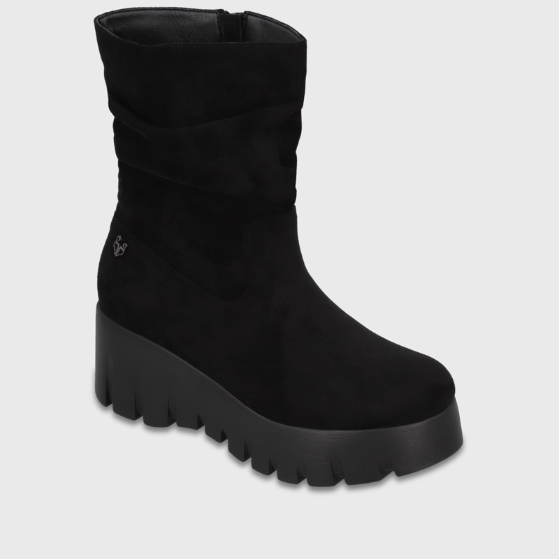 BOTIN PLATAFORMA NEGRO MUJER 6589001 - 2