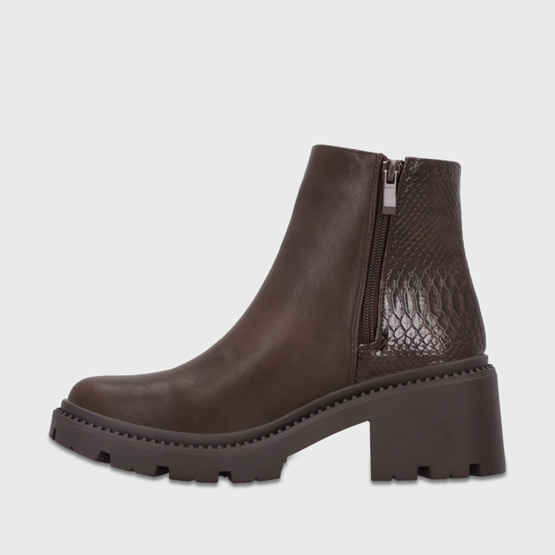 BOTIN PLATAFORMA CAFE  MUJER 4574402 - 4