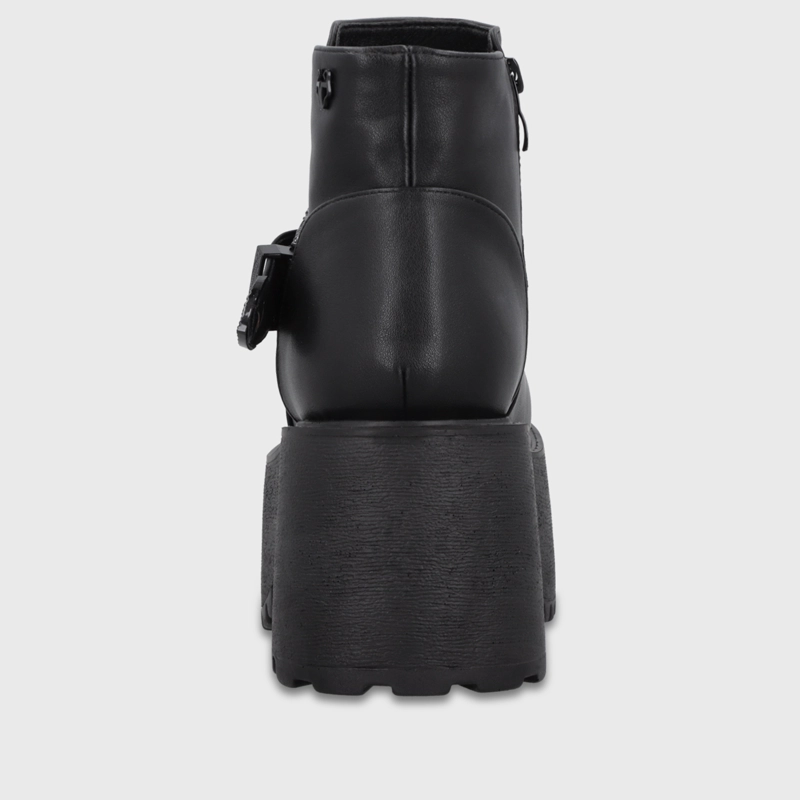 BOTIN PLATAFORMA NEGRO MUJER 1517B01 - 5
