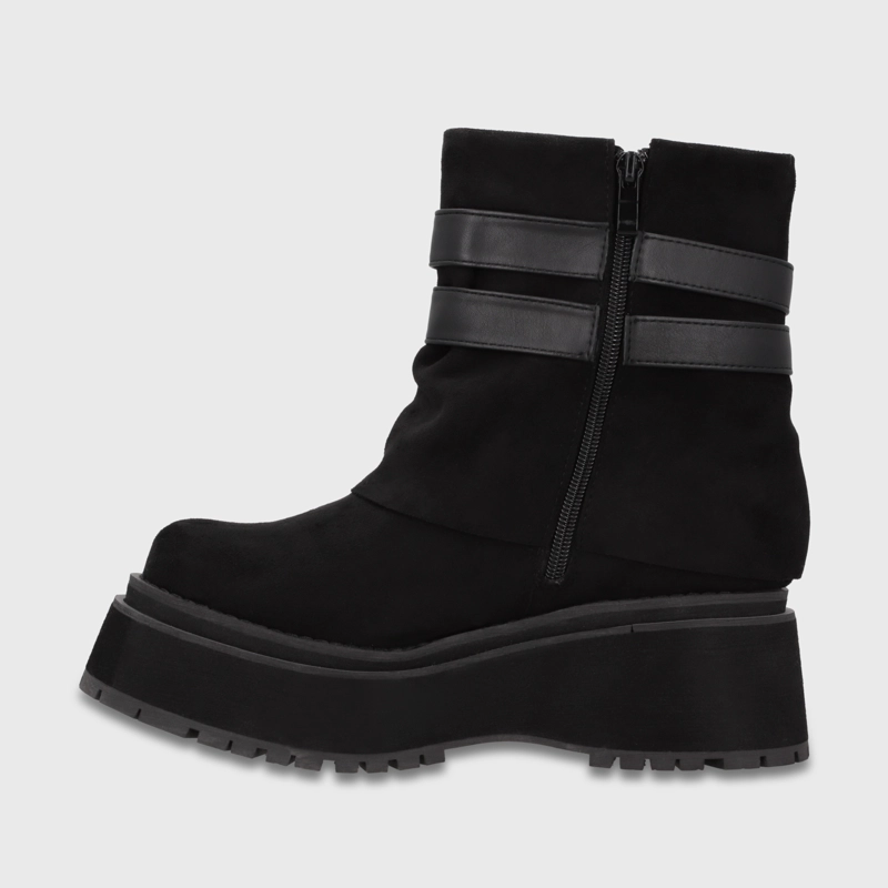 BOTIN PLATAFORMA NEGRO MUJER 1509F01 - 4