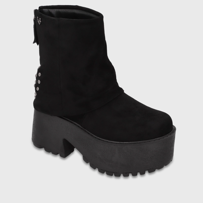 BOTIN PLATAFORMA NEGRO MUJER 1517A01 - 2