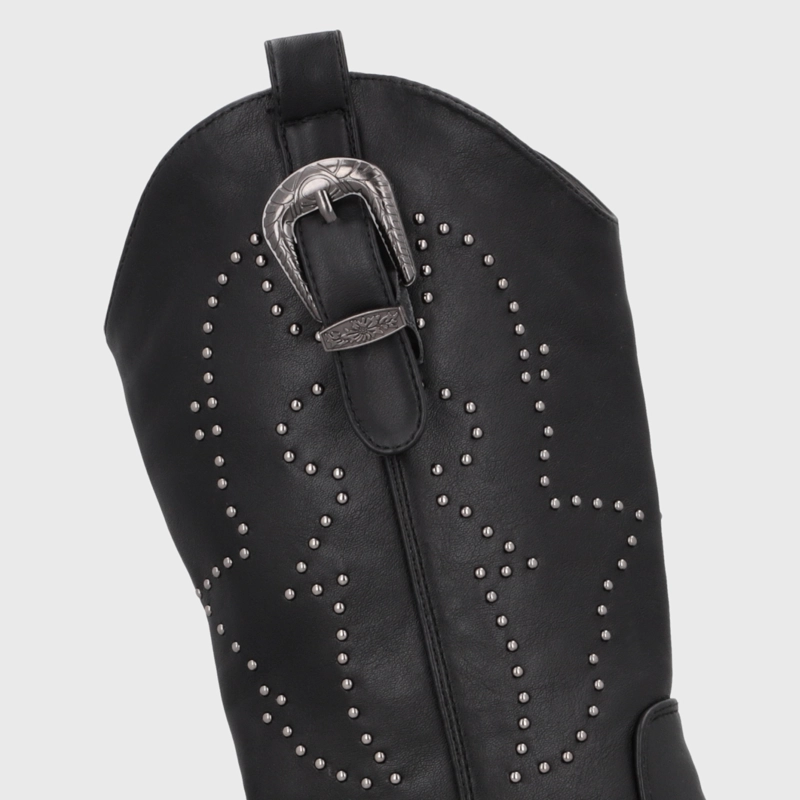BOTA PLATAFORMA NEGRA MUJER 4580701 - 6