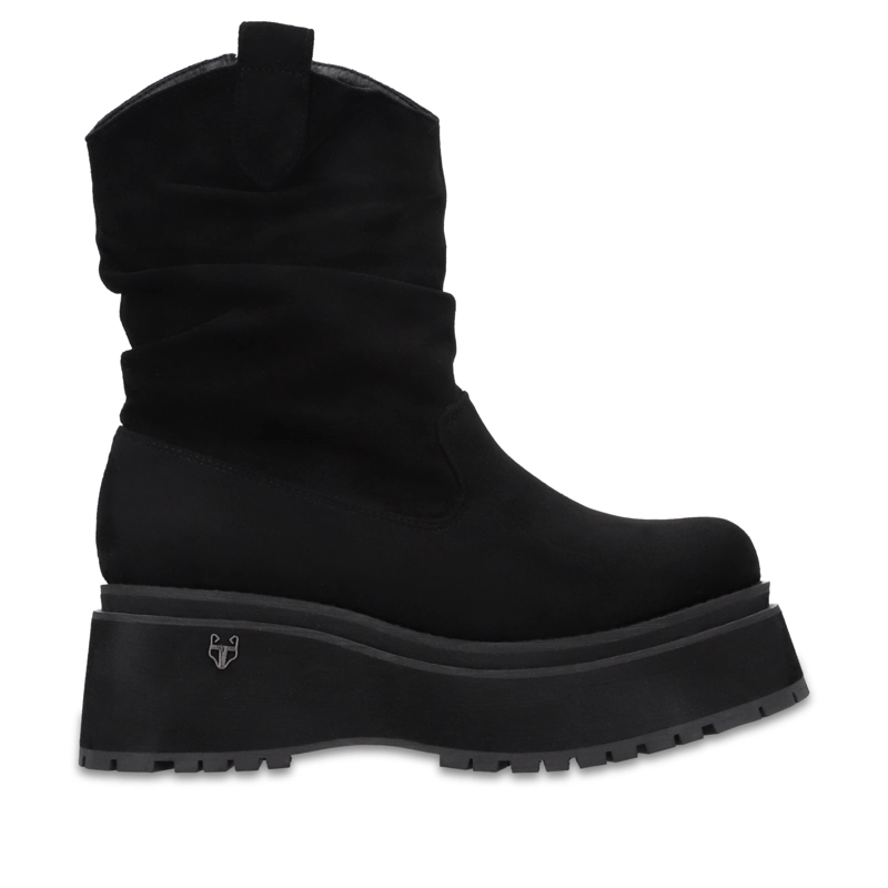 BOTA PLATAFORMA NEGRA MUJER 1509G01 - 1