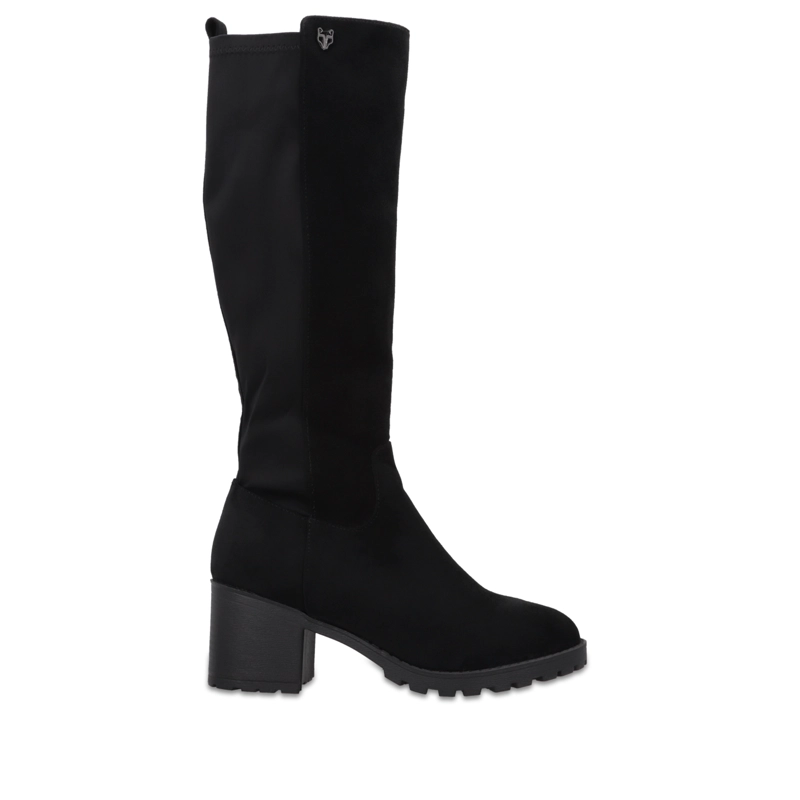 BOTA TACO NEGRA MUJER 6519101 - 1