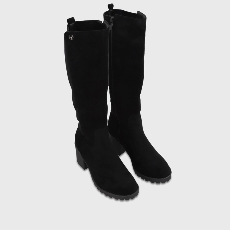 BOTA TACO NEGRA MUJER 6519101 - 3