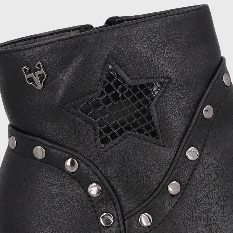 BOTIN TACO NEGRO MUJER 4575245 - 6