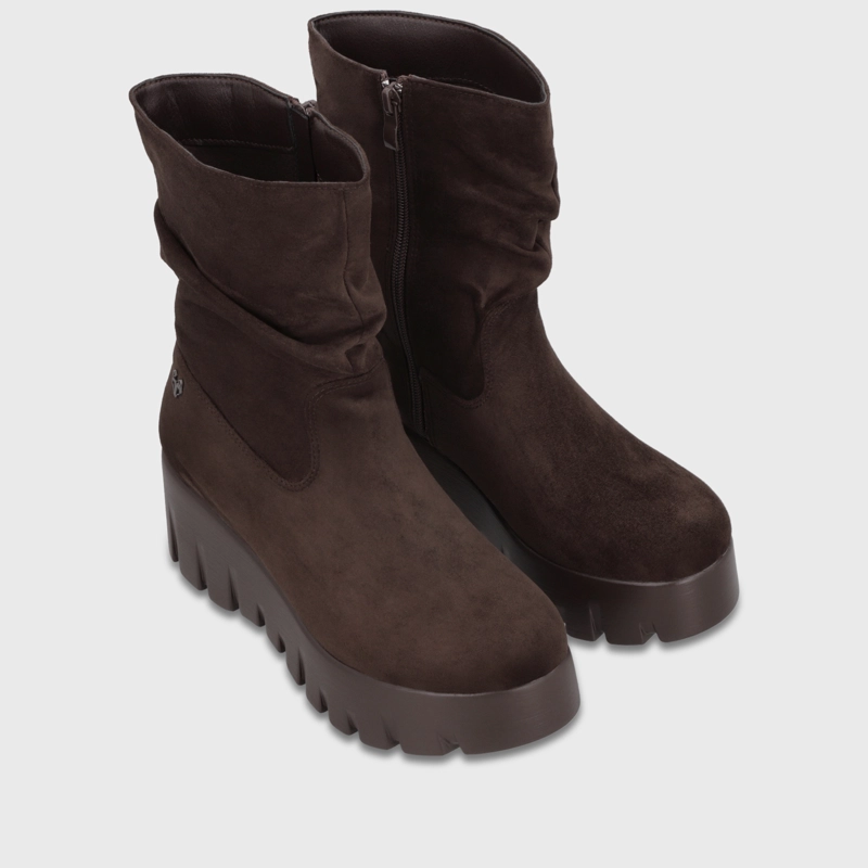 BOTIN PLATAFORMA CAFE  MUJER 6589002 - 3
