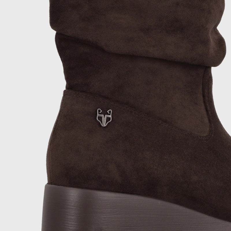 BOTIN PLATAFORMA CAFE  MUJER 6589002 - 6
