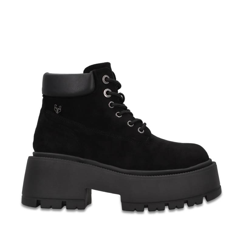 BOTIN PLATAFORMA NEGRO MUJER 6585001 - 1