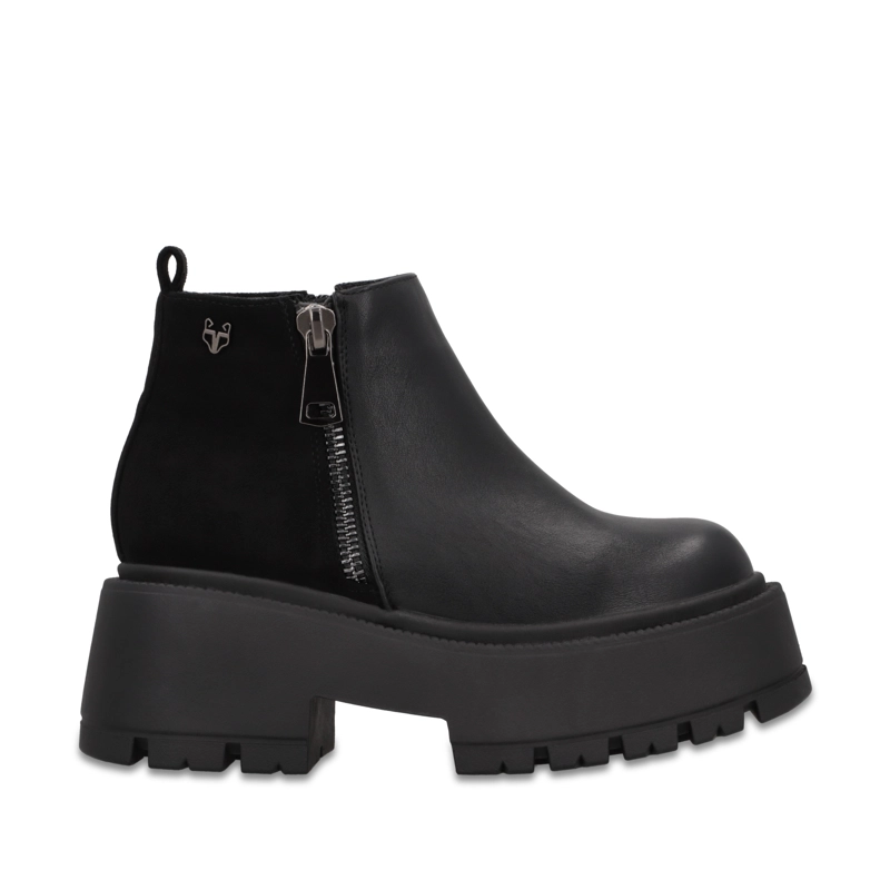 BOTIN PLATAFORMA NEGRO MUJER 6585101 - 1