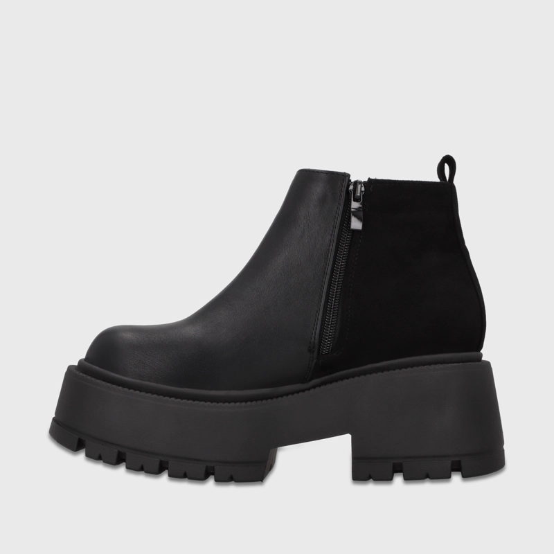 BOTIN PLATAFORMA NEGRO MUJER 6585101 - 4