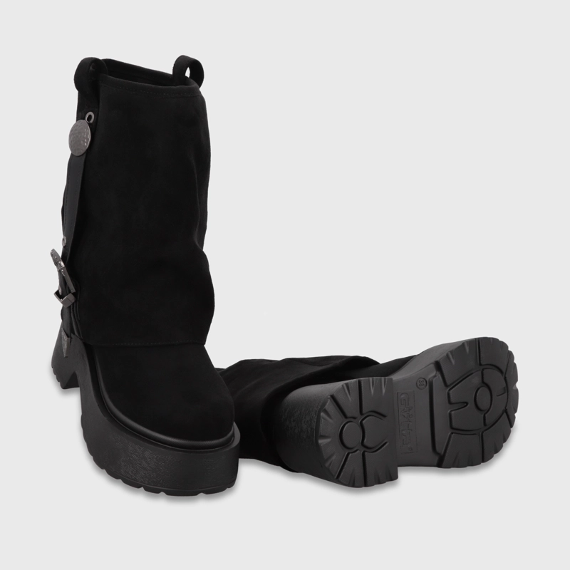BOTA PLATAFORMA NEGRA MUJER 3580701 - 7